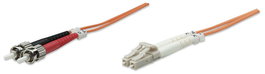 Intellinet Fiber Optic Patch Cable, Duplex, Multimode