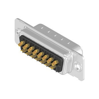 CONEC Conector D-Sub Macho de 15 Polos CONEC Conector D-Sub Macho de 15 Polos