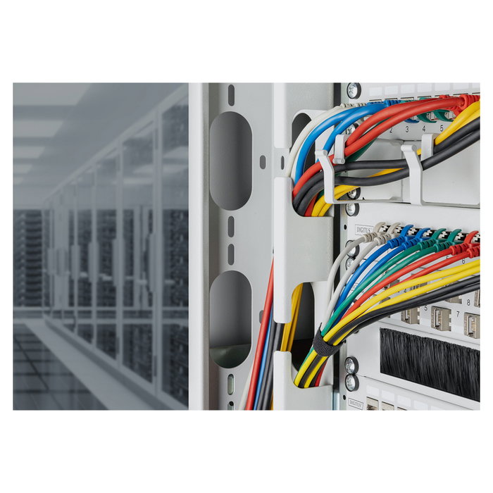 Digitus Cable de interconexión CAT 6A F-FTP Slim 10m Gris