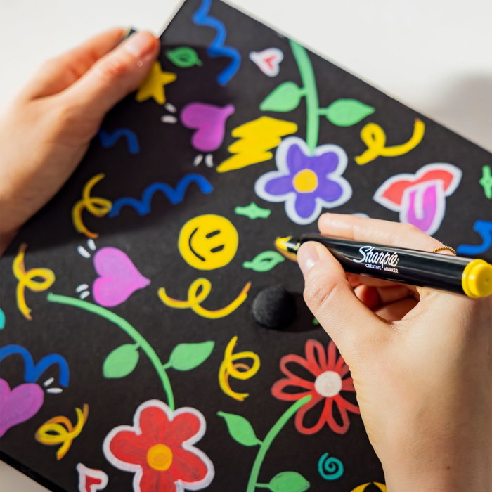 Sharpie Creative Acrylic Set de 12 Marcadores Surtidos con Punta Redonda