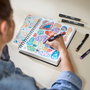 Sharpie Creative Acrylic Set de 12 Marcadores Surtidos con Punta Redonda
