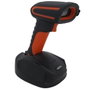 Approx appLS18I Lector de Código de Barras 1D Bluetooth/USB/RF Gris y naranja