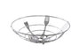 DKD Home Decor Frutero Metal Cromado Plateado 26x8,5 cm Cubiertos