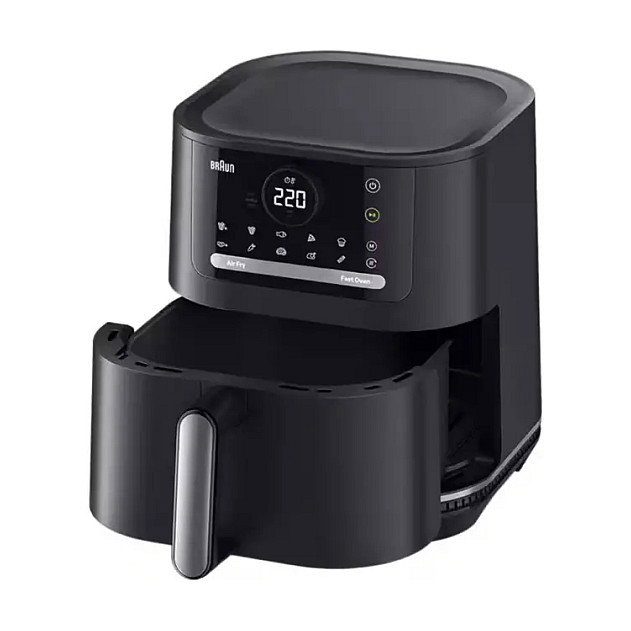 Braun Freidora de Aire Caliente HF 5054I, 6 L, 2000 W, Negro, 15 Programas Braun Freidora de Aire Caliente HF 5054I, 6 L, 2000 W, Negro, 15 Programas