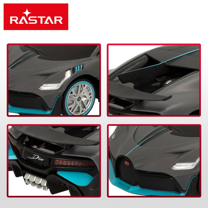 RASTAR Coche teledirigido Bugatti Divo 1:24
