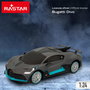 RASTAR Coche teledirigido Bugatti Divo 1:24