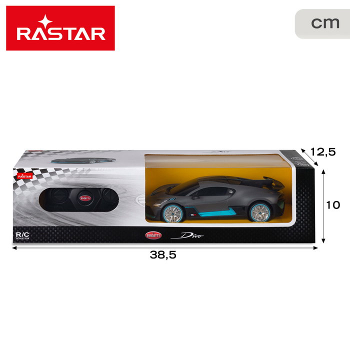 RASTAR Coche teledirigido Bugatti Divo 1:24