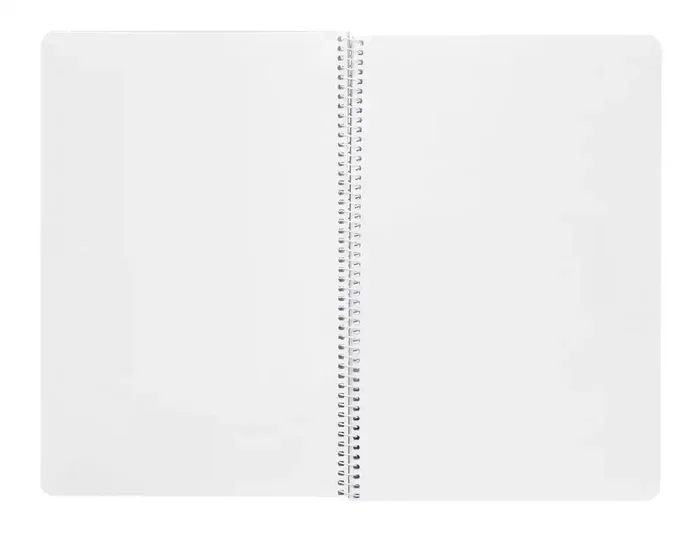 Liderpapel Cuaderno espiral A4 Wonder de 80 hojas lisas, colores surtidos