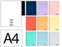 Liderpapel Cuaderno espiral A4 Wonder de 80 hojas lisas, colores surtidos