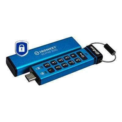 Kingston IronKey Keypad 200C 64GB USB-C