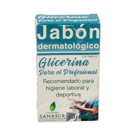 Sanasur Jabón Glicerina Antimicrobiano 100Gr Higiene Laboral y Deportiva