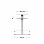 Soporte ajustable Mark Adler MA-XENO 4.5 WHITE Blanco