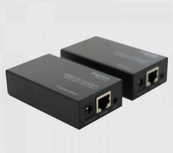 Approx APPC14V4 Extensor HDMI 1080P Full HD por Cable de Red RJ-45/CAT6 hasta 50m - Negro