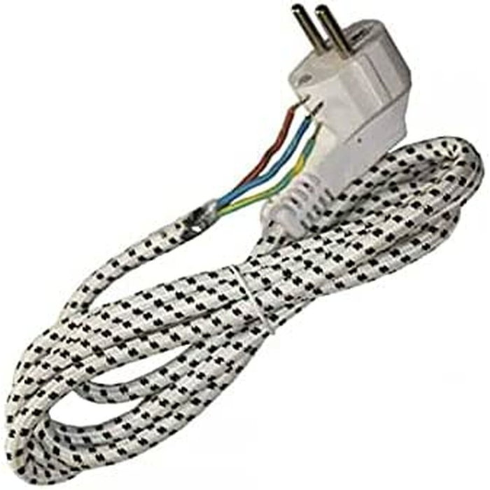 Edm Recambio cable de plancha 3x ø0,75mm 1,8m
