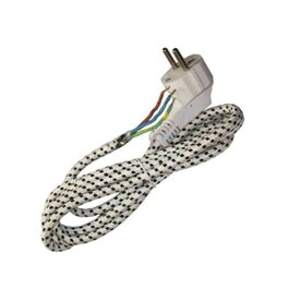 Edm Recambio cable de plancha 3x ø0,75mm 1,8m