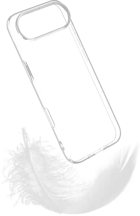 Estuff ES67100056-BULK Funda Transparente TPU Compatible con MagSafe y Protección Antiamarilleamiento para Apple iPhone 17 Air de 6.6 Pulgadas
