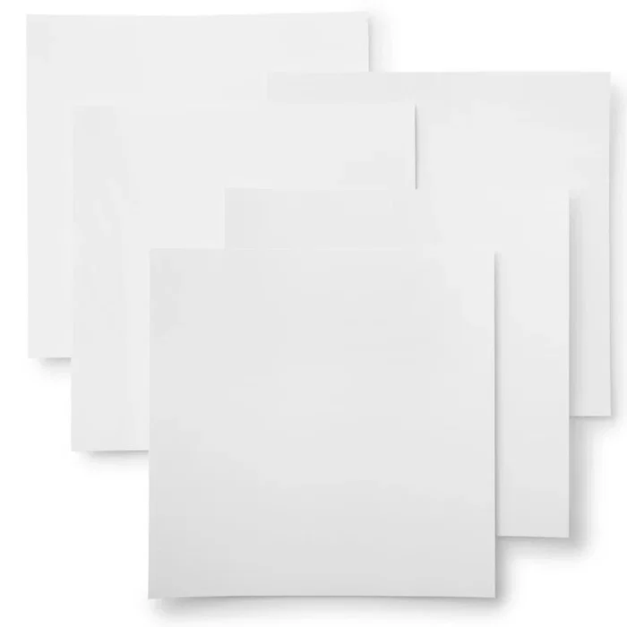 Cricut Smart Sticker Cardstock 33x33cm 10 hojas Blanco Cricut Smart Sticker Cardstock 33x33cm 10 hojas Blanco