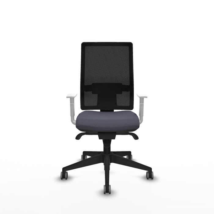PIQUERAS Y CRESPO Silla de oficina Horna con mecanismo Sincro, Gris oscuro y Negro PIQUERAS Y CRESPO Silla de oficina Horna con mecanismo Sincro, Gris oscuro y Negro