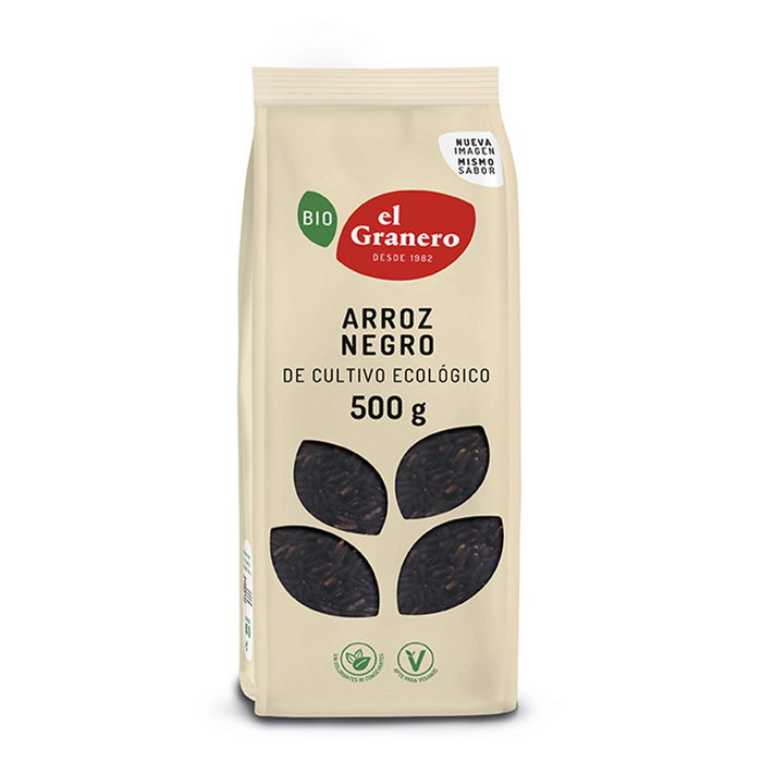 El Granero Integral Arroz Negro Bio 500g (Pack de 12 unidades) El Granero Integral Arroz Negro Bio 500g (Pack de 12 unidades)