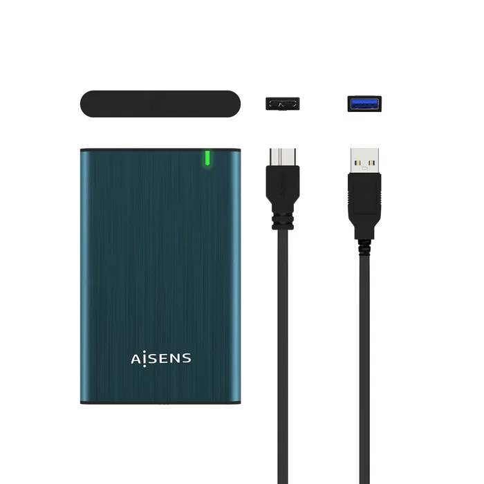 Aisens Caja Externa 2.5 Pulgadas ASE-2525PB Azul Pacífico Aisens Caja Externa 2.5 Pulgadas ASE-2525PB Azul Pacífico