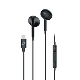Celly UP1300TYPECBK Auriculares USB Tipo C Negro
