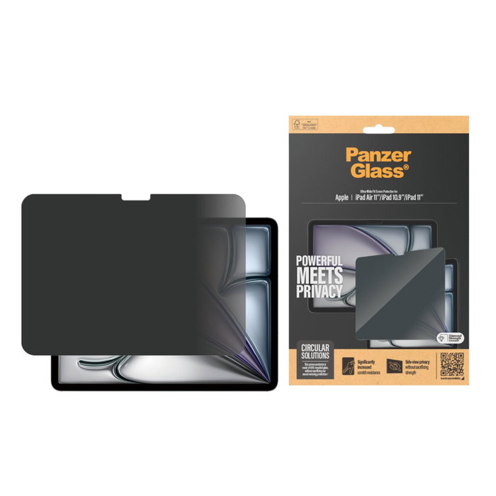PanzerGlass Protector de pantalla con privacidad para iPad Air 11 y iPad 10.9