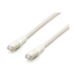 EQUIP Patchkabel Cat6A S/FTP 2xRJ45 0,5m Blanco (Set de 10)