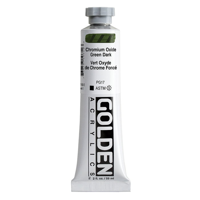Golden Verde Óxido de Cromo Oscuro Heavy Body 59 ml Golden Verde Óxido de Cromo Oscuro Heavy Body 59 ml