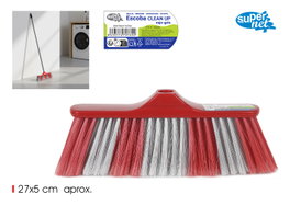 Supernet Escoba Cleanup Rojo/Gris
