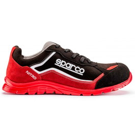 Sparco Zapatillas de Seguridad Nitro Marcus S3 SRC Talla 41 Roja-Negra S0752241RSNR