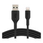Belkin CAA001BT1MBK Cable Lightning a USB-A de 1 m Negro