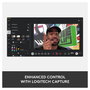 Logitech StreamCam Cámara Web Full HD 1080p 60 fps USB-C, Autoenfoque, Vidrio, Incluye Soporte para Monitor y Trípode