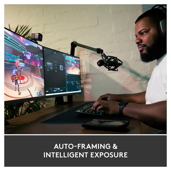 Logitech StreamCam Cámara Web Negra, Full HD 1080p, 60 fps, Micrófono Integrado, Autoenfoque, USB Logitech StreamCam Cámara Web Negra, Full HD 1080p, 60 fps, Micrófono Integrado, Autoenfoque, USB