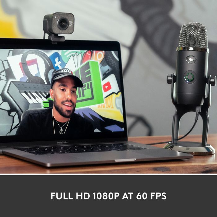 Logitech StreamCam Full HD 1080p 60fps USB-C