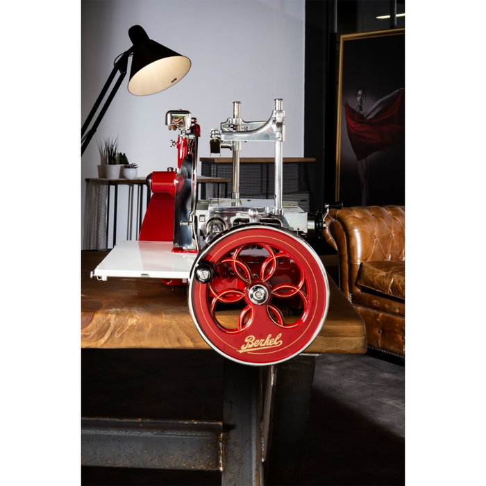 Berkel Volano P15 Cortafiambres Rojo/Oro de 285 mm