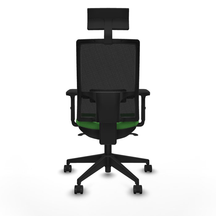PIQUERAS Y CRESPO Silla de oficina Horna con Mecanismo Sincro, Verde y Negro PIQUERAS Y CRESPO Silla de oficina Horna con Mecanismo Sincro, Verde y Negro