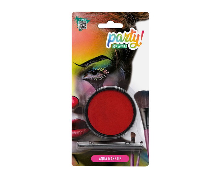 Atosa Maquillaje al Agua Pintura Facial Color Rojo Atosa Maquillaje al Agua Pintura Facial Color Rojo