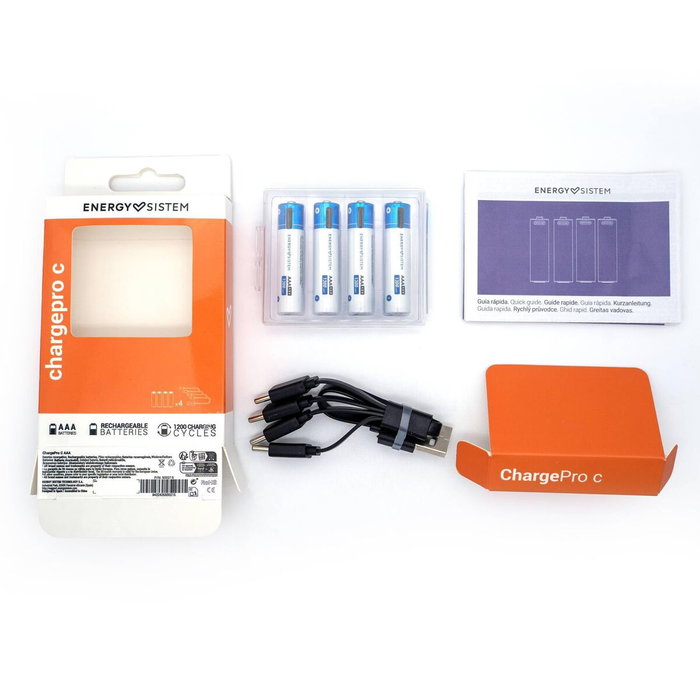 Pilas Recargables Energy Sistem 500215 Pilas Recargables Energy Sistem 500215