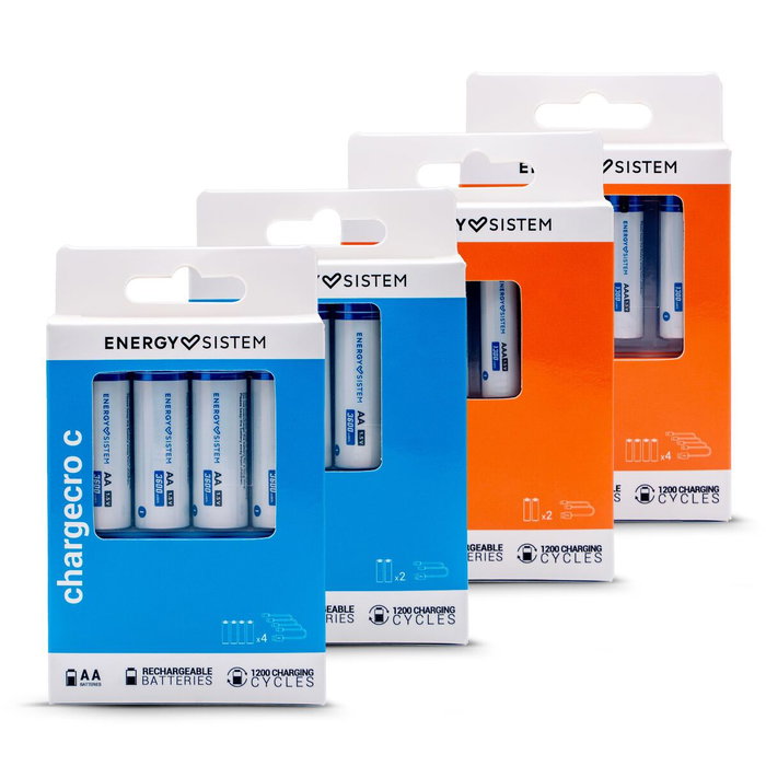 Pilas Recargables Energy Sistem 500215 Pilas Recargables Energy Sistem 500215