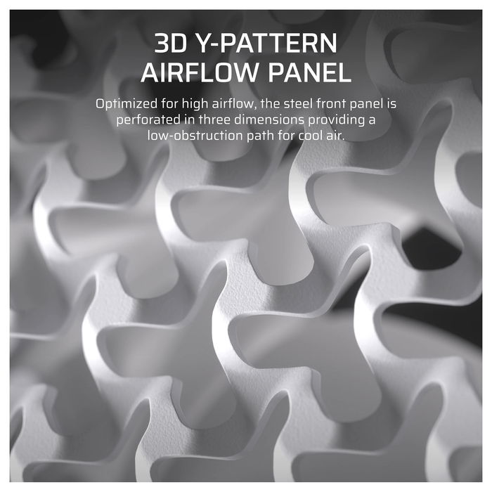 Corsair 5000D RS ARGB Midi Tower ATX Gaming Gehäuse Blanco