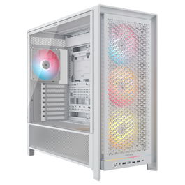 Corsair 5000D RS ARGB Midi Tower ATX Gaming Gehäuse Blanco