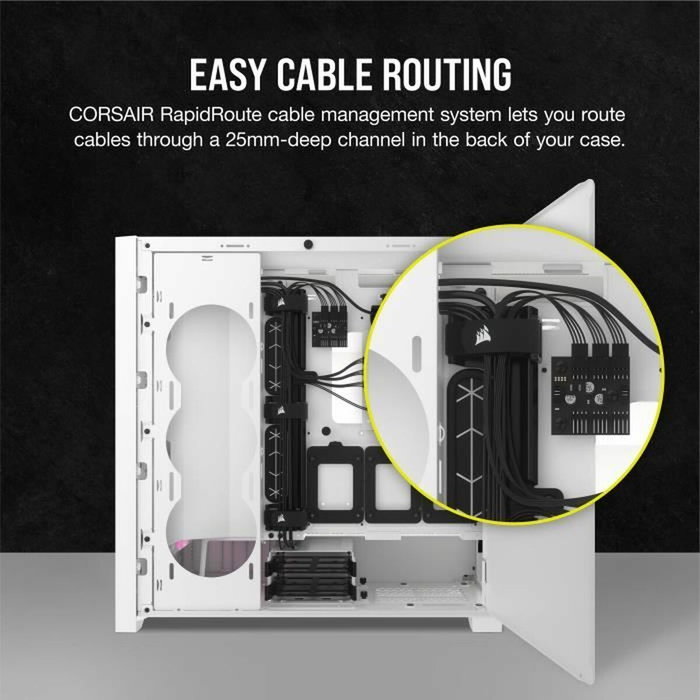 Corsair Frame 5000D RS ARGB Blanco Corsair Frame 5000D RS ARGB Blanco