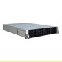 Inter-Tech 2U-2412 Chasis Rack Server de 2U Negro/Plata para ATX, EATX, micro-ATX, Mini-ITX, SSI EEB con 15 Bahías Hot-Swap, 2 Puertos USB 3.2 Gen 1