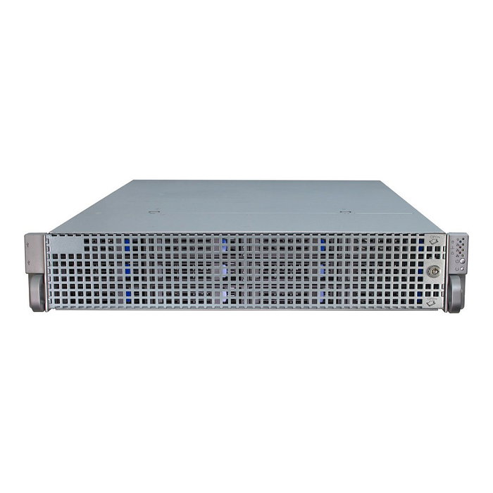 Inter-Tech IPC 2U-2412 Caja para Servidor 2U Negro, Plata