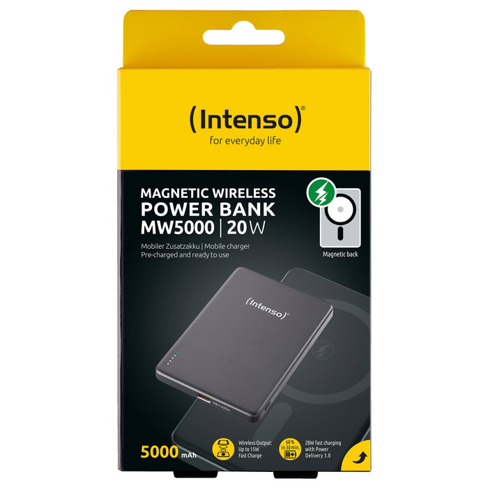 Intenso MW5000 MagSafe Powerbank 5000 mAh Gris