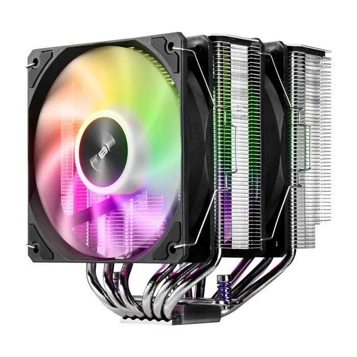FSP MP7 ARGB Refrigerador de aire Negro para Intel LGA 1851/1700/1200 y AMD AM4/AM5 FSP MP7 ARGB Refrigerador de aire Negro para Intel LGA 1851/1700/1200 y AMD AM4/AM5