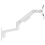 Equip Soporte de pared articulado 17-49 pulgadas 360° blanco