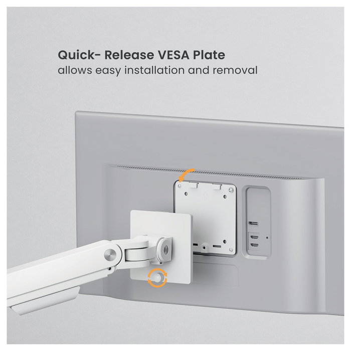 Equip Soporte de pared articulado 17-49 pulgadas 360° blanco Equip Soporte de pared articulado 17-49 pulgadas 360° blanco