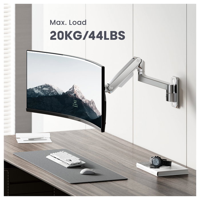Equip Soporte de pared articulado 17-49 pulgadas 360° blanco Equip Soporte de pared articulado 17-49 pulgadas 360° blanco