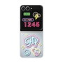 SAMSUNG Flipsuit Case para Galaxy Z Flip6, Transparente